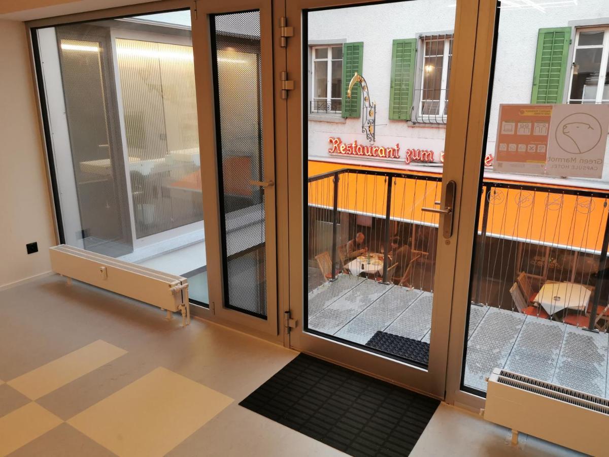 Green Marmot Capsule Hotel Zuerich מראה חיצוני תמונה